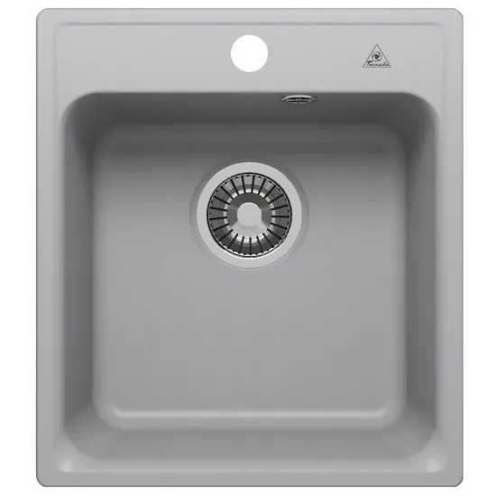 Мойка кухонная Tornado Quartz S430, Grey
