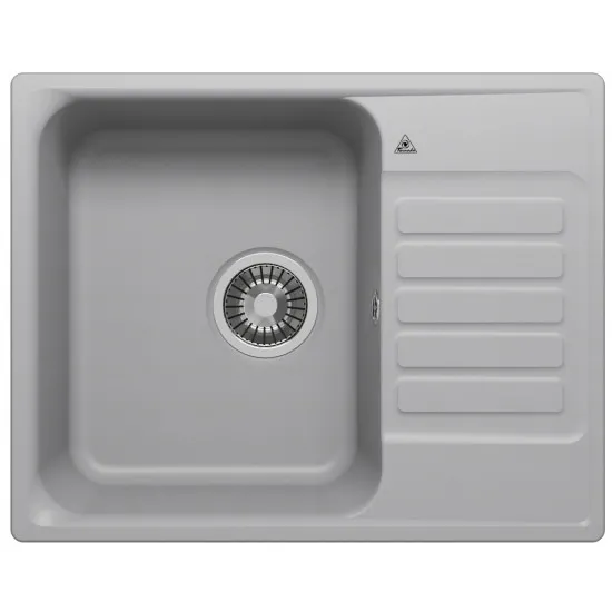 Мойка кухонная Tornado Quartz L600, Grey