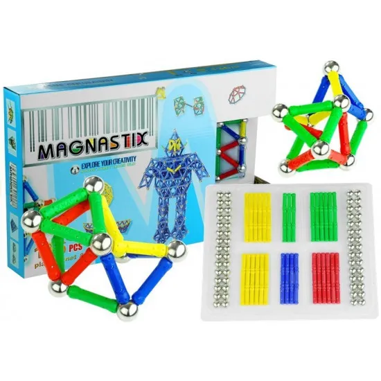 Magnastix 54157 Constructor magnetic 136 elemente