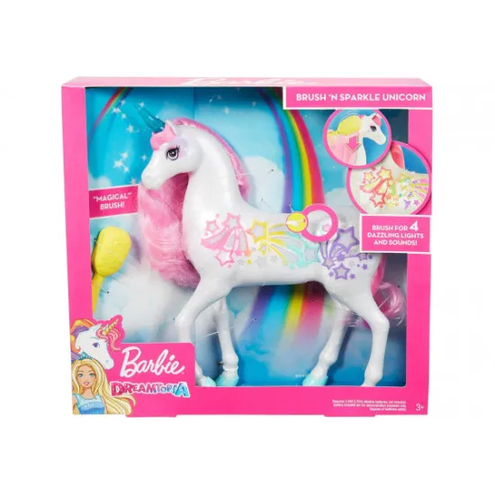 Mattel Barbie GFH60 Unicorn stralucitor Barbie seria Dreamtopia cump ra in Chi in u Moldova UNO.md