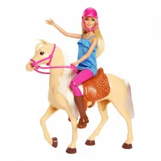 Mattel Barbie FXH13 Set de joaca Barbie "Călărie" Mattel Barbie FXH13 Set de joaca Barbie "Călărie"