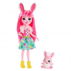 Mattel Enchantimals FXM73 Кукла Mattel Enchantimals Кролик Бри и ее питомец Mattel Enchantimals FXM73 Кукла Mattel Enchantimals Кролик Бри и ее питомец