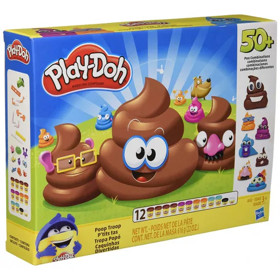 Hasbro Play-Doh E5810 Игровой набор для лепки Куча удовольствия