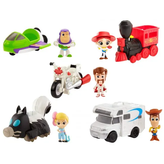 Mattel GCY49 Персонаж мультфильма Toy Story История игрушек 4 Вуди и дом на колесах