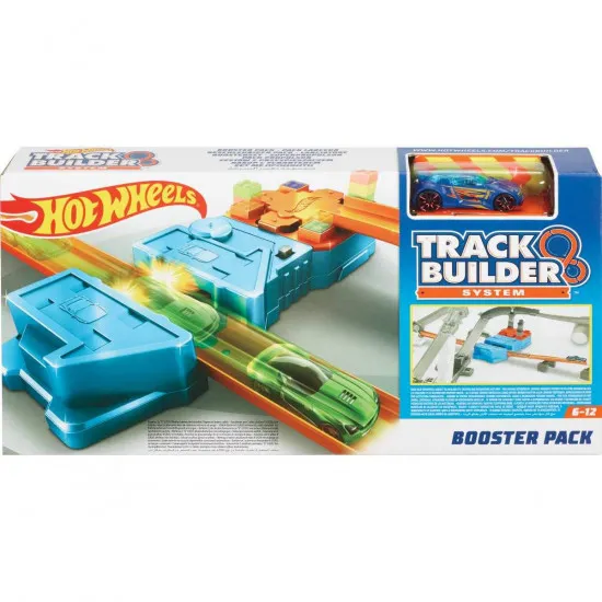 Mattel Hot Wheels GBN81 Игровой набор c усилителем Ускоритель "Соедини все треки"