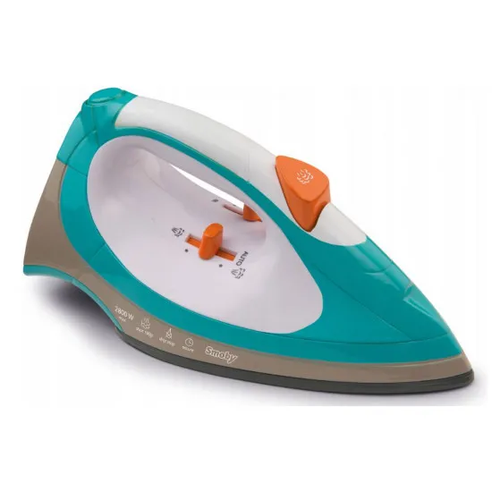 SMOBY 330116 Fier de călcat Aqua Clean Smoby electronic cu sunete turcoaz