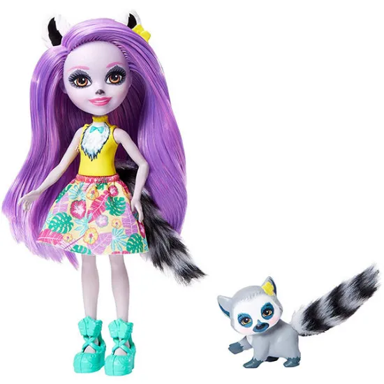 Mattel Enchantimals GFN44 Кукла с любимой зверюшкой