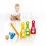 HAPE E4309A Set de bowling "Rainbow"