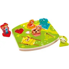 HAPE E1614A Joc - Puzzle Sounds Farm