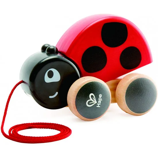 HAPE E0362A Jucărie din lemn „Ladybug”