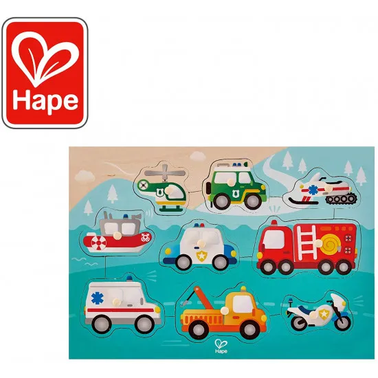 HAPE E1406A Пазл "Спасательный транспорт"