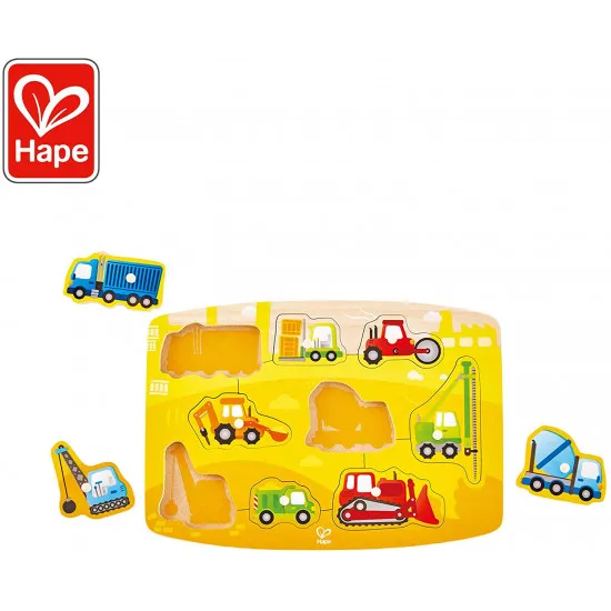 HAPE E1407A Puzzle "Tehnică de construcții"