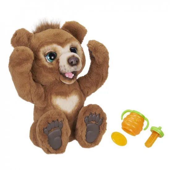 HASBRO E4591 Интерактивная игрушка "Любопытный медвежонок"
