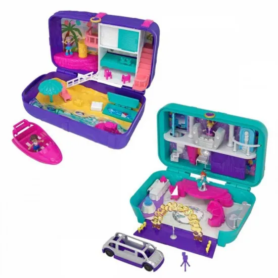 Mattel FRY39 Set de jocuri de buzunar Polly "Petrecere de dans"
