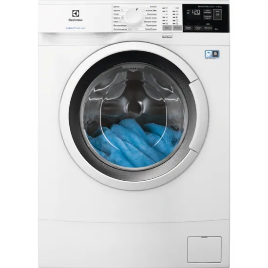 Maşină de spalat Electrolux EW6S426W, White, 6 Kg