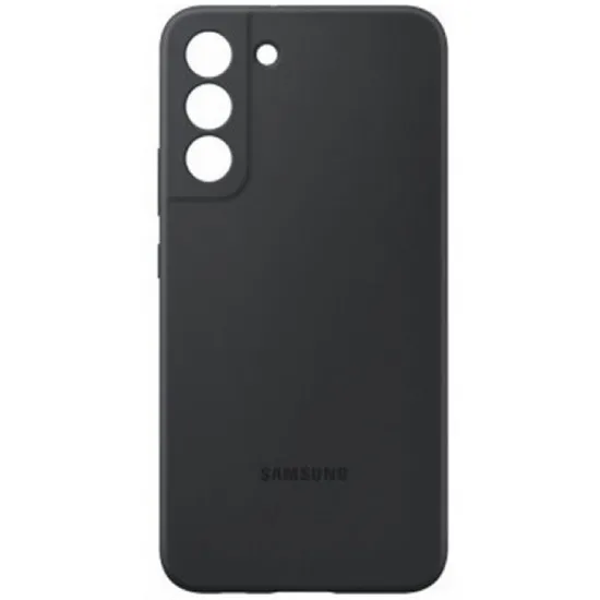 Husă Helmet Liquid Silicone pentru Samsung Galaxy S22 Plus, Black