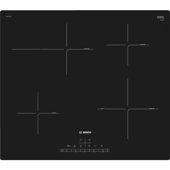 Plită cu inducţie Bosch PUG611AA5E Black