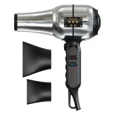 Uscător de păr Wahl 5 Star Barber 4317-0470, 2000 W, Inox