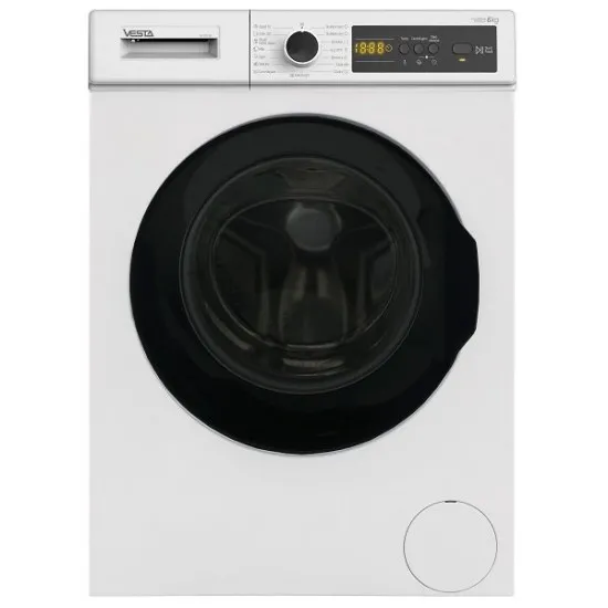 Стиральная машина Vesta F6101SD Slim White (6 кг)
