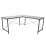 Masă oficiu DP Foxtrot, Gray
