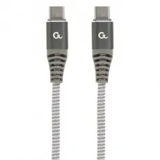 Cablu Cablexpert USB Type-C/USB Type-C, Space grey/White Cablu Cablexpert USB Type-C/USB Type-C, Space grey/White