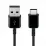 Cablu Samsung USB 2.0/USB Type-C, Black