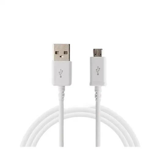 Cablu Samsung Charging and data transfer cable micro-USB/USB Type-A, White