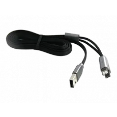 Cablu Remax USB 2.0/Lighting, micro-USB, Black Cablu Remax USB 2.0/Lighting, micro-USB, Black