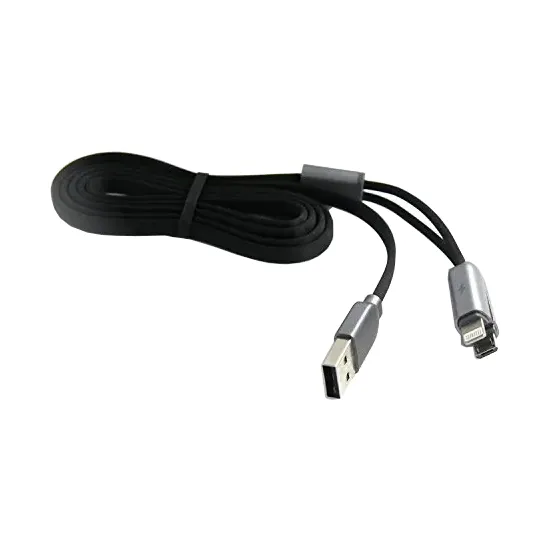 Кабель Remax USB 2.0/Lighting, micro-USB, Black
