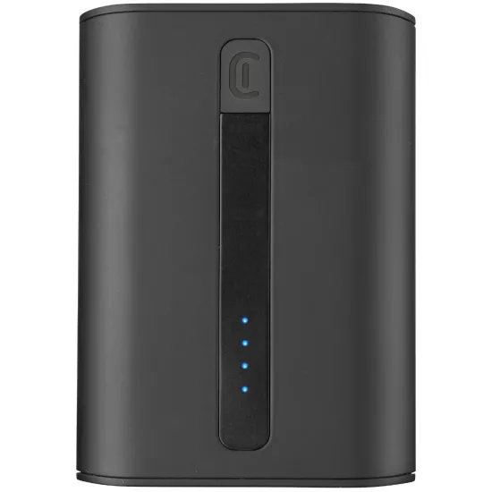 Power bank 10000 mAh Cellularline Thunder, Black