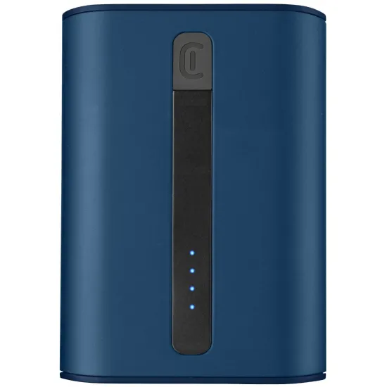Power bank 10000 mAh Cellularline Thunder, Blue