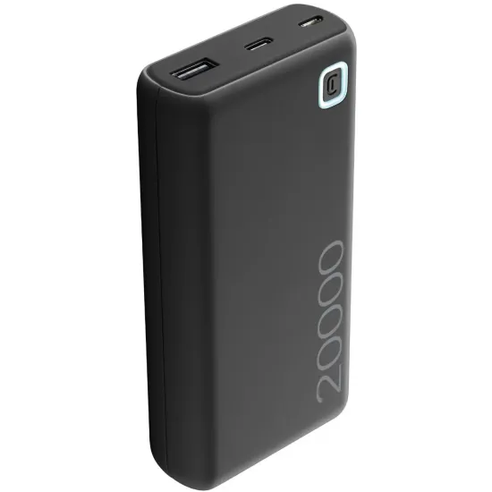 Power bank Cellularline Essence Black (20000 mA⋅h)