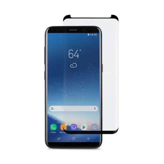 Sticlă de protecție Moshi Tempered IonGlass Black pentru Samsung Galaxy S9