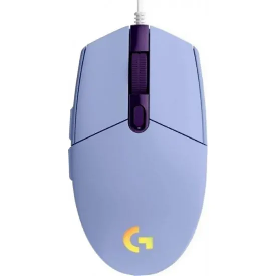 Mouse cu fir Logitech G102 Lightsync Lilac