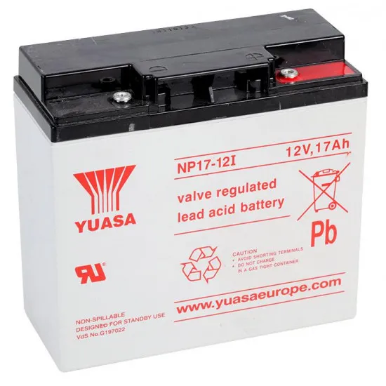 Acumulator UPS Yuasa NP17-12I-TW, 12 V 17 Ah