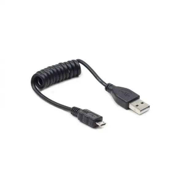 Cablu Cablexpert USB 2.0/micro-USB, Black (CC-mUSB2C-AMBM-0.6M)