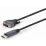 Cablu video Cablexpert DisplayPort (M)/DVI (M), Black (CC-DPM-DVIM-4K-6)