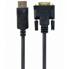 Cablu video Cablexpert DisplayPort (M)/DVI-D (M), Black (CC-DPM-DVIM-6)