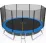 Батут FunFit TMP-14FT Black/Blue (435 см)