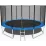 Батут FunFit TMP-14FT Black/Blue (435 см)