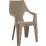 Стул Keter Dante High Back Cappuccino