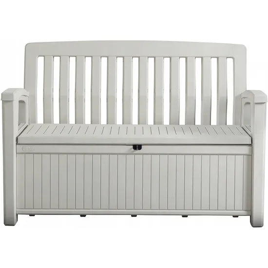 Садовая скамейка Keter Patio Bench White (253818)