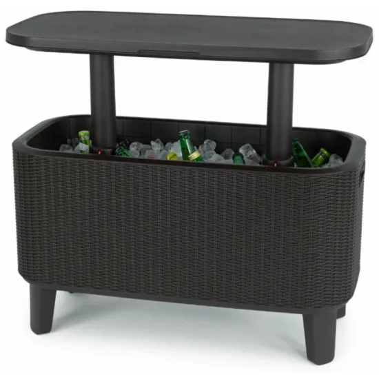 Стол садовый Keter Bevy Bar Large, Graphite