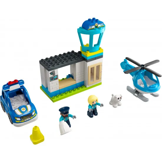 Lego Duplo 10959 Конструктор Police Station & Helicopter