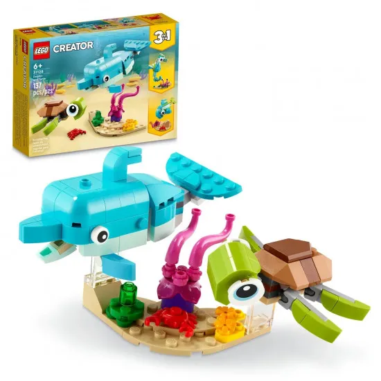 Lego Creator 31128 Конструктор Dolphin and Turtle