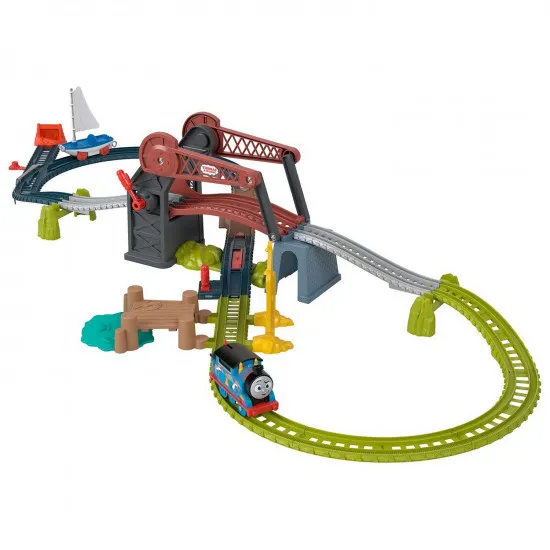 Thomas & Friends HGX65 Трек Bridge Lift Thomas & Skiff