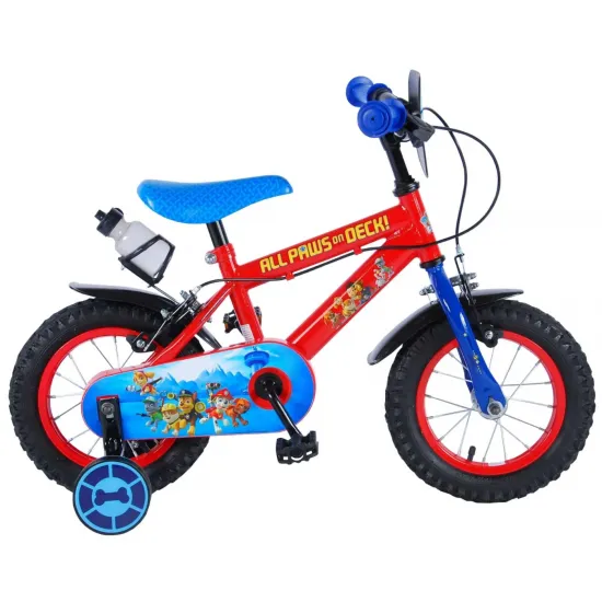 Bicicletă copii Volare Paw Patrol 61250-CH-IT Red/Blue (12")
