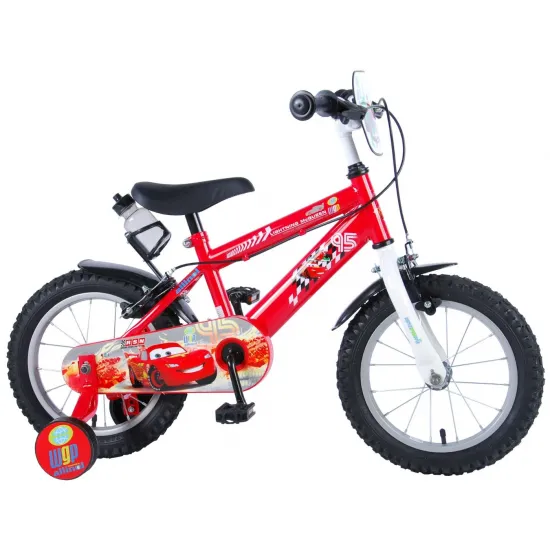 Bicicletă copii Volare Disney Cars 11448-CH-IT Red (14")