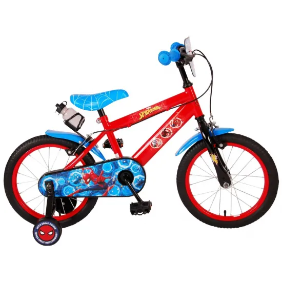Bicicletă copii Volare Spiderman 21664-CH-IT Red/Blue (16")