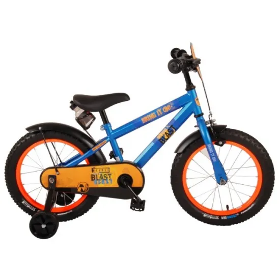 Bicicletă copii Volare Nerf 21675 Black/Blue (16")
